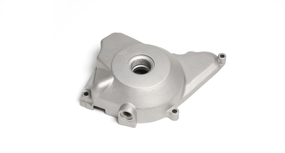 Крышка левого картера двигателя передняя 120-140 см3 (эл.стартер)  SM-PARTS pitbikemarket.ru