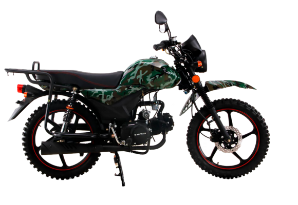 Мопед ROCKOT ALPHA OFFROAD M-12 (камуфляж глянцевый) pitbikemarket.ru