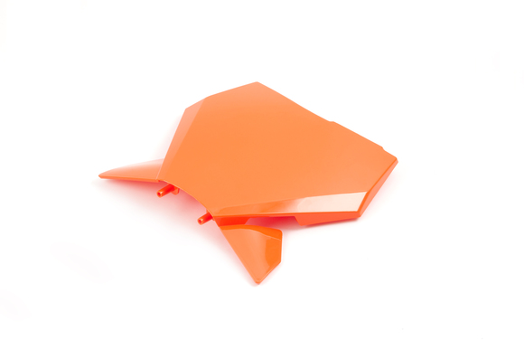 Щиток номерной на эндуро KTM 24г. (рама K10) оранжевый pitbikemarket.ru