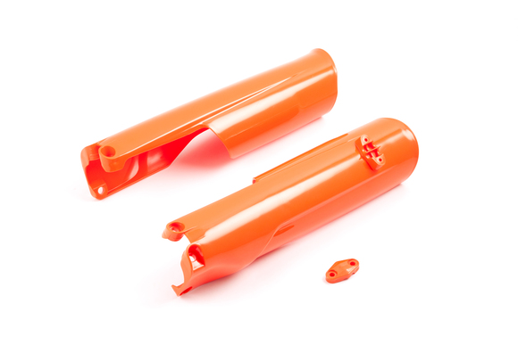 Защита перьев BRZ SX8 (под 48 вилки HTW/WP/MNT, оранжевые) pitbikemarket.ru