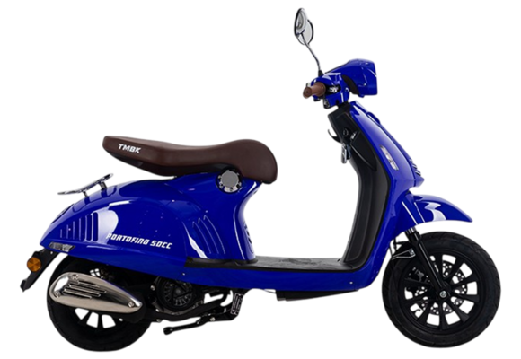 Скутер TMBK Portofino 150CC (SHOW 50CC) Blue pitbikemarket.ru