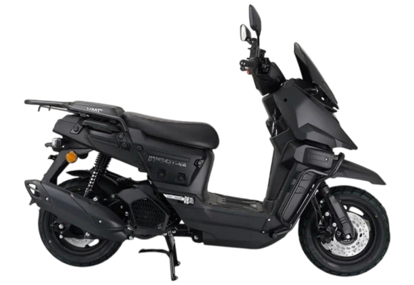 Скутер VENTO (VMC) SMART X BY49QT-5A 49 см3 СЕРИЯ T1700 (LED панель, CBS, USB, сигнализация) MATT BLACK pitbikemarket.ru