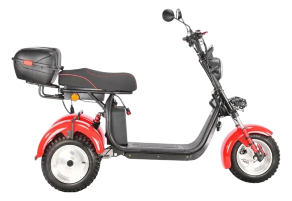 Электротрицикл WHITE SIBERIA IKRA 5000W RED pitbikemarket.ru