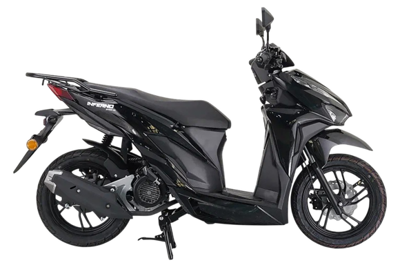 Скутер VENTO (VMC) INFERNO BY49QT-5A 49 см3 СЕРИЯ Т1700 VIN BLACK (Без ПТС) pitbikemarket.ru